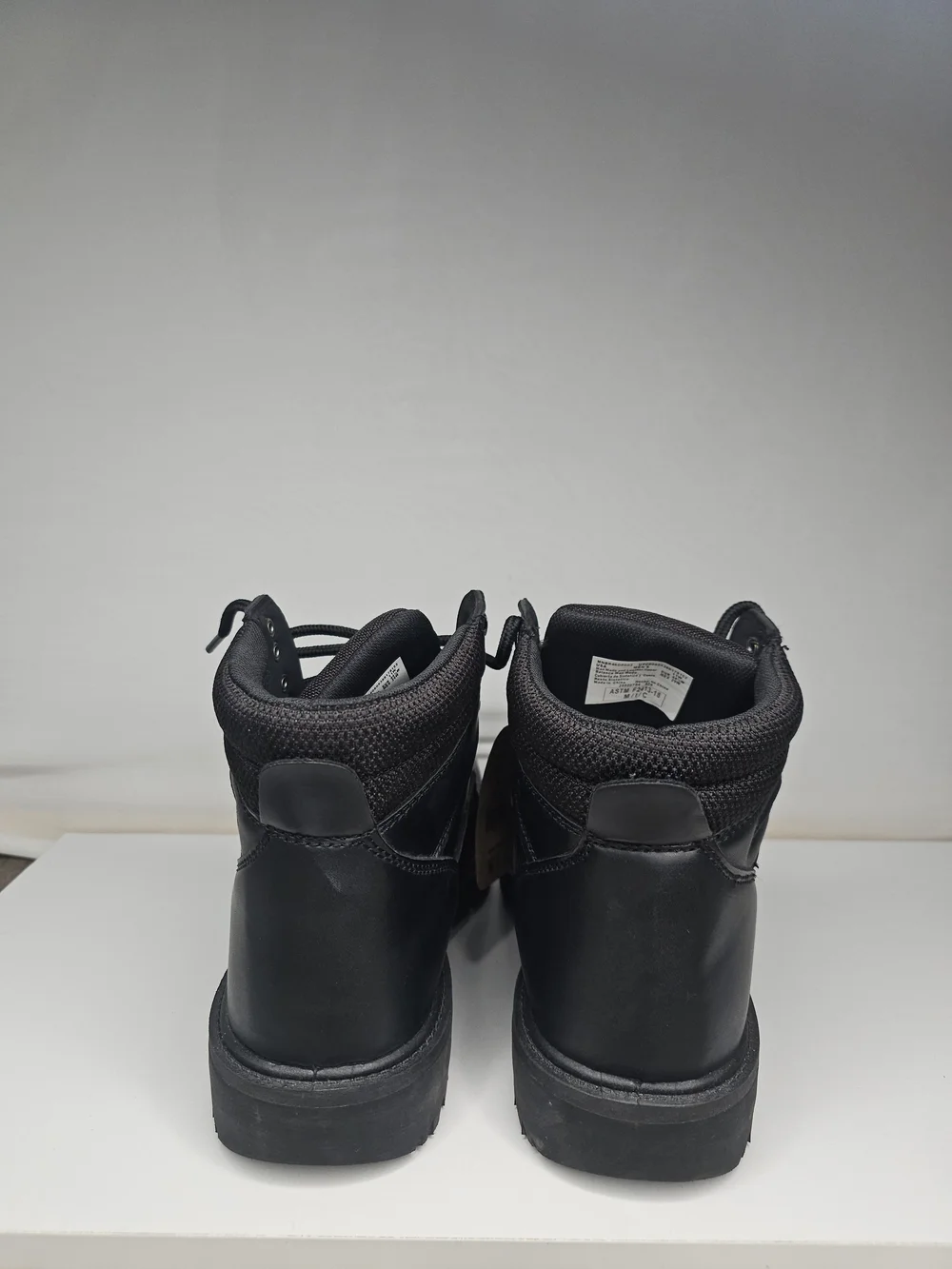 NWT Brahma Gus Steel Toe Black Leather Work Boots Men’s 11W